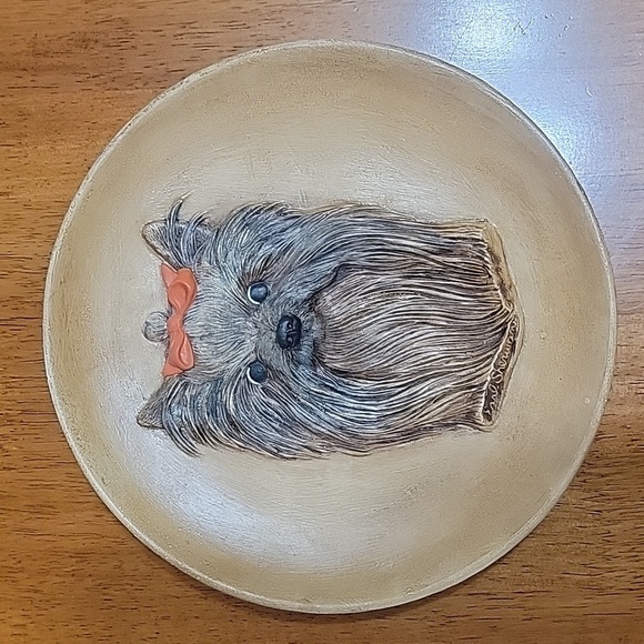 Earl Sherwan Yorkshire Terrier Plate - Picture 1 of 4